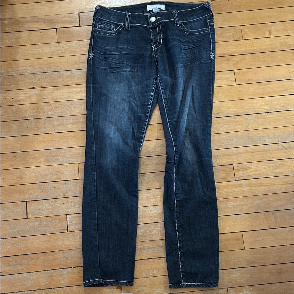 Maurices Dark Wash Skinny Jeans